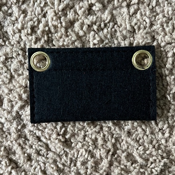 Felt Bifold Wallet Inserts in Tan & Black 3.5x2” ❤️NEW❤️ - Picture 2 of 2